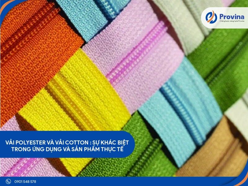 Vải Polyester Và Cotton: Sự Khác Biệt Trong Đặc Tính Và Ứng Dụng Thực Tế