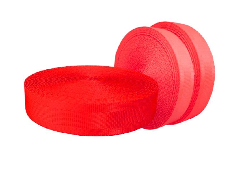 Cấu Tạo Của Dây Đai Dệt 25mm Pp Màu Đỏ