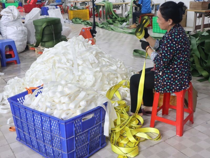 Mua Dây Đai Dệt 25mm Pp Màu Xanh Ở Đâu Uy Tín?