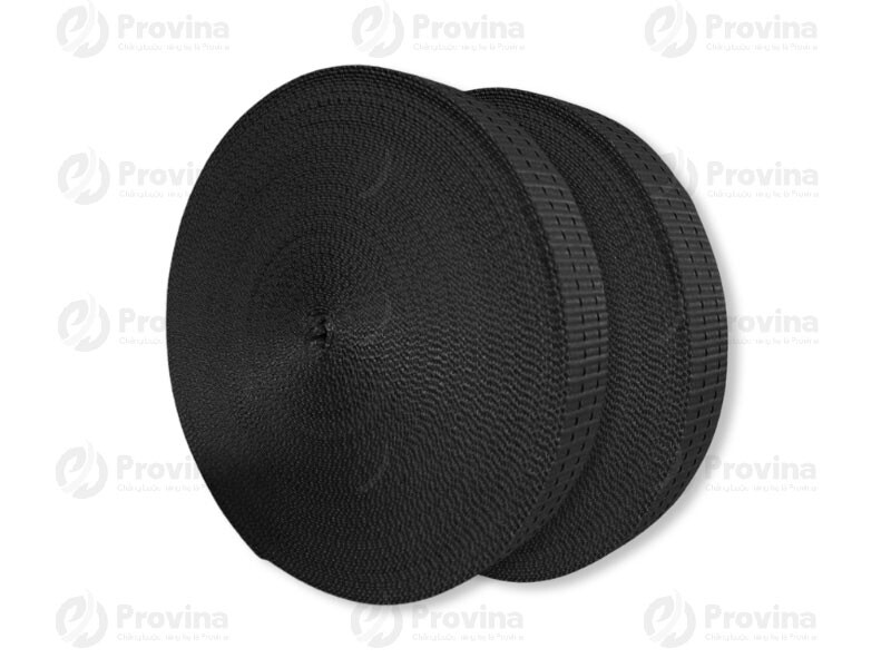 Cấu Tạo Của Dây Đai Dệt 38mm Polyester Màu Đen
