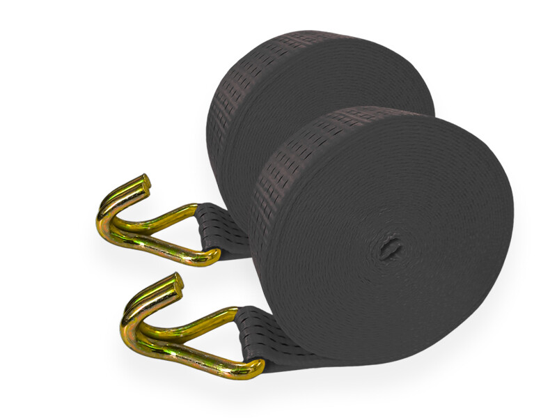 Cấu Tạo Của Dây Tăng Đơ 50mm 3T Màu Đen Cán Nhựa